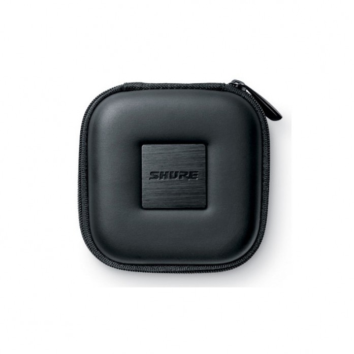 SHURE 슈어 EASQRZIPCASE-BLK /이어폰 하드 지퍼 케이스